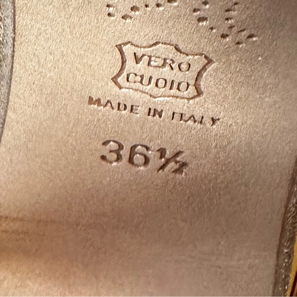 Marni Sandals Ankle Strap Chunky Heel Mustard Yellow Heels Retro Pin Up 36 1/2 - Picture 13 of 13